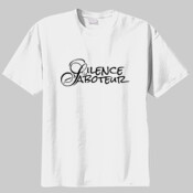STS Black Script Youth T Shirt
